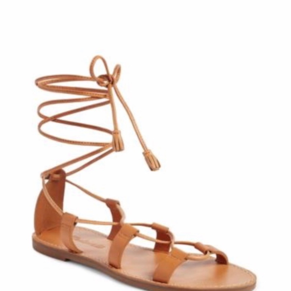Madewell Boardwalk Lace-up Sandals